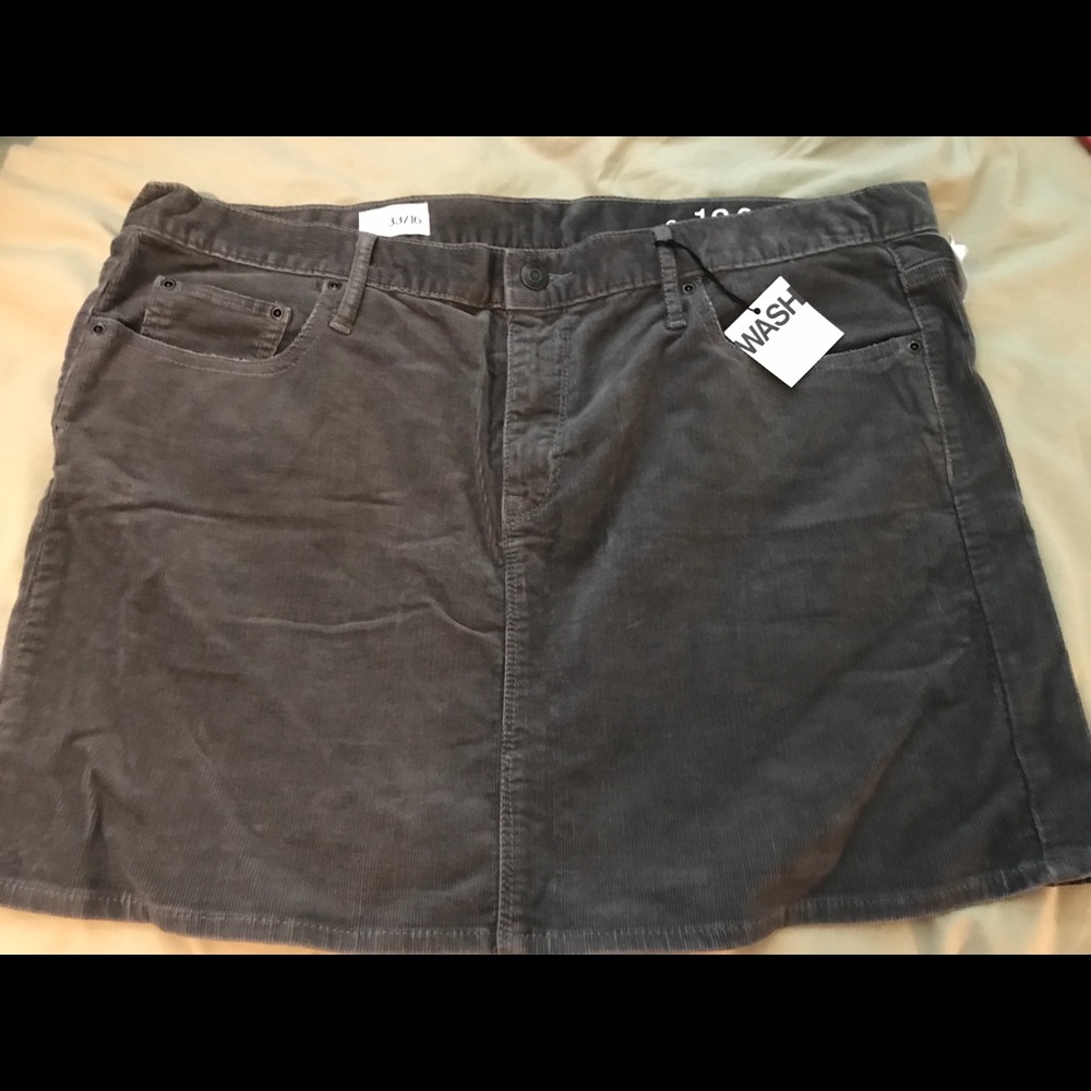 Gap corduroy skirt NWT